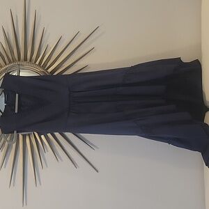 Elie Tahari Midnight Blue High Low Cocktail Dress